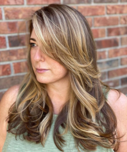 Side Part Curtain Bang
