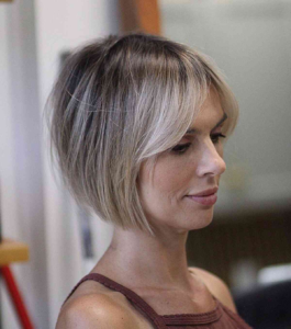 Short Hair Curtain Bang