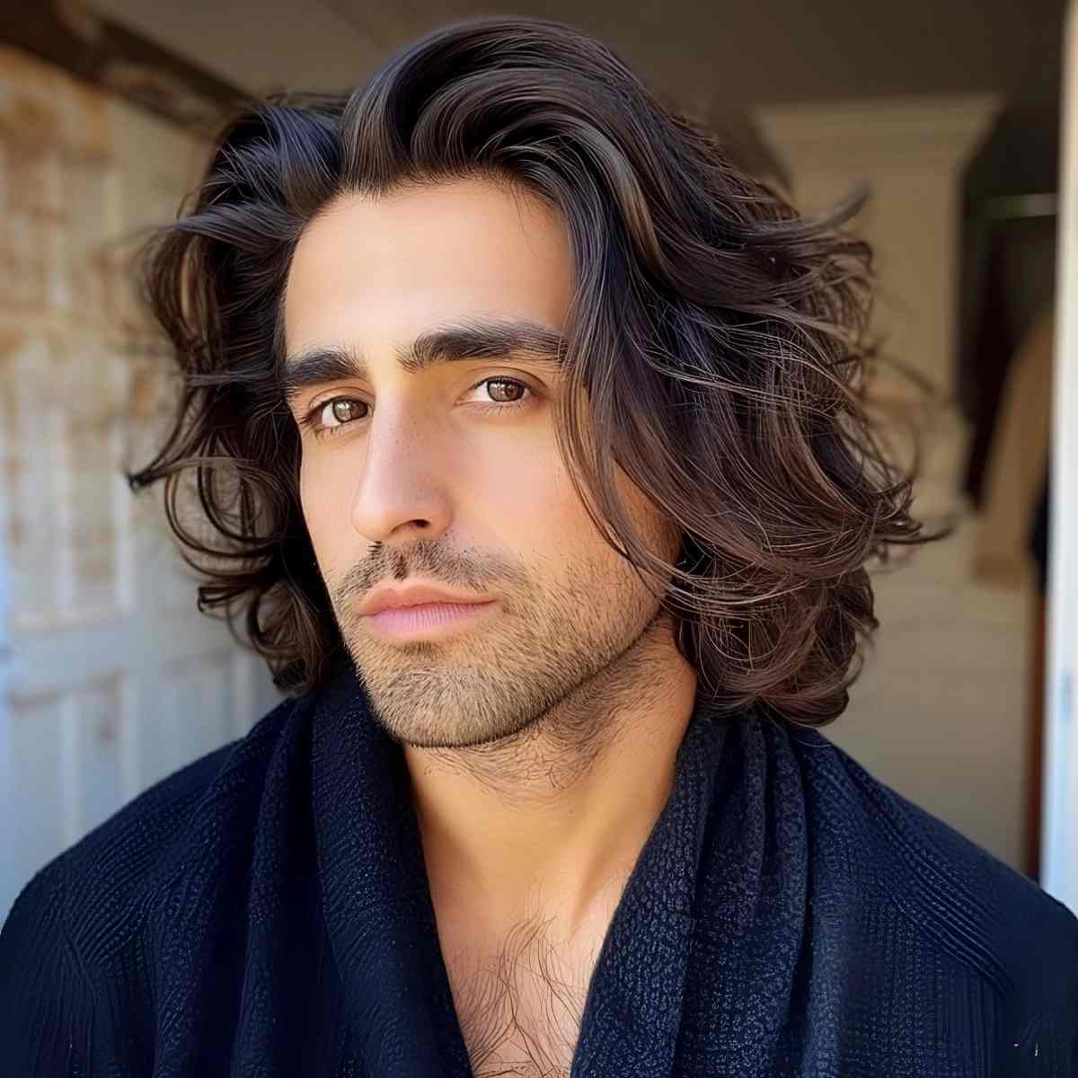 hairstyles for men with thick hair